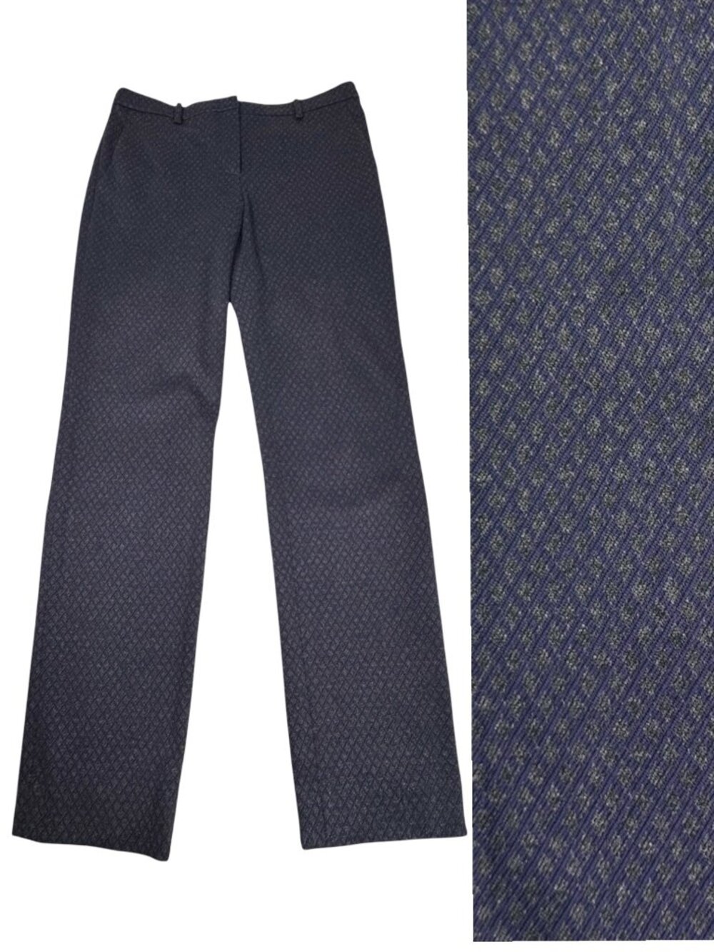Theory Trellis Knit Tailored Dress Pants Trousers 6 Career Work Office
